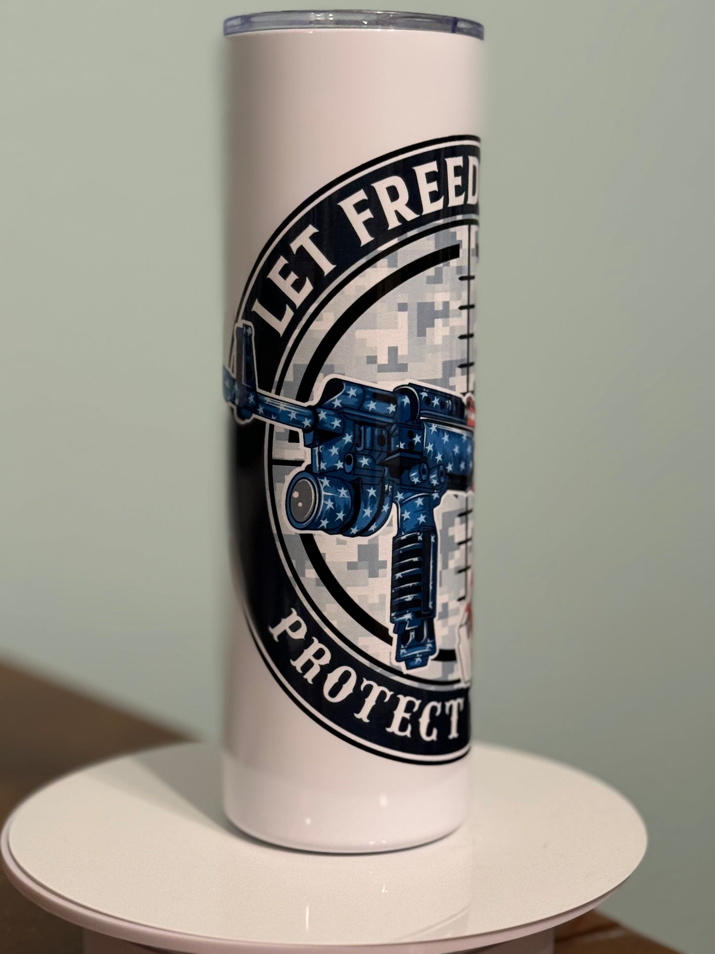 Let Freedom Ring Tumbler