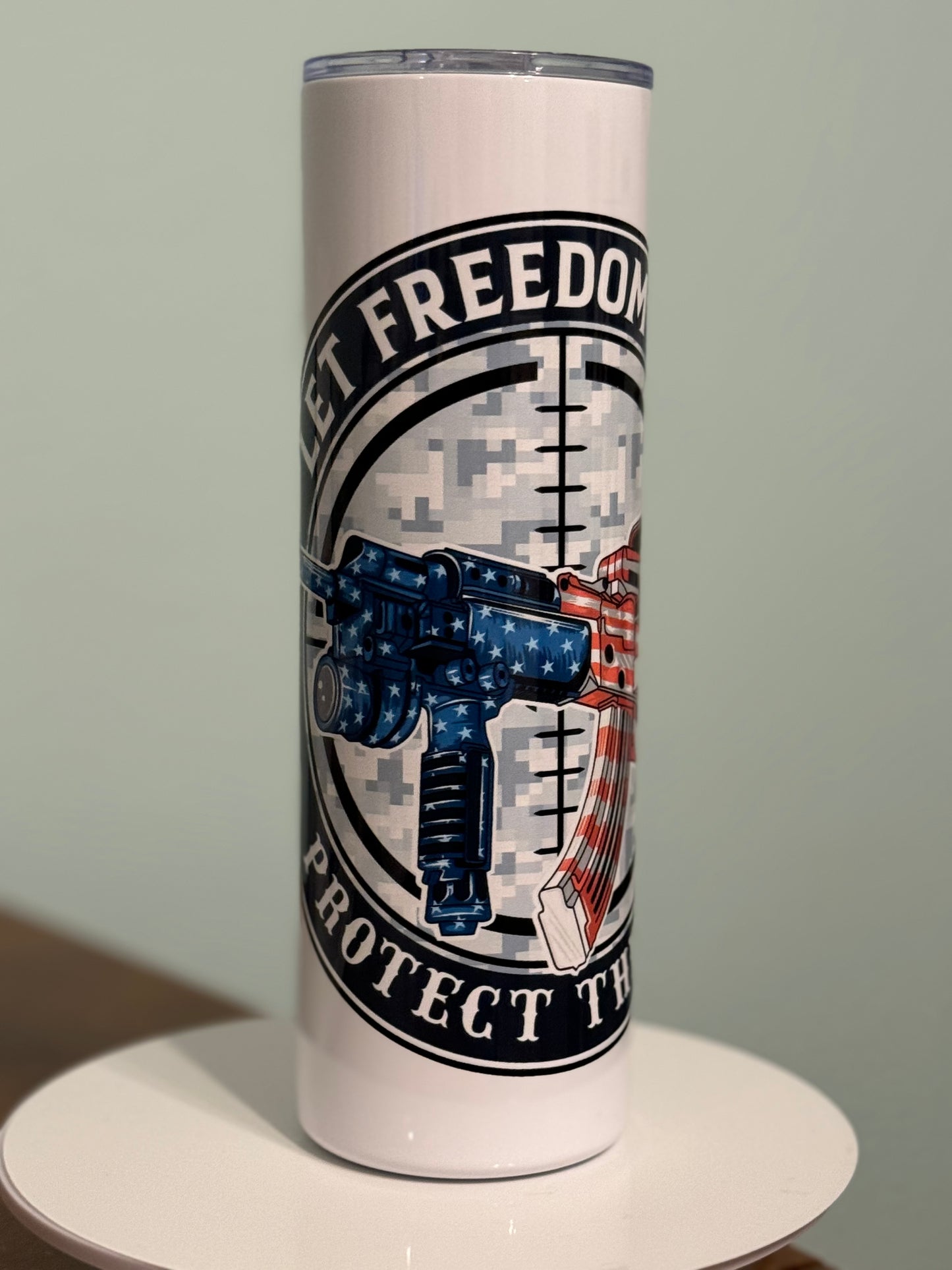 Let Freedom Ring Tumbler