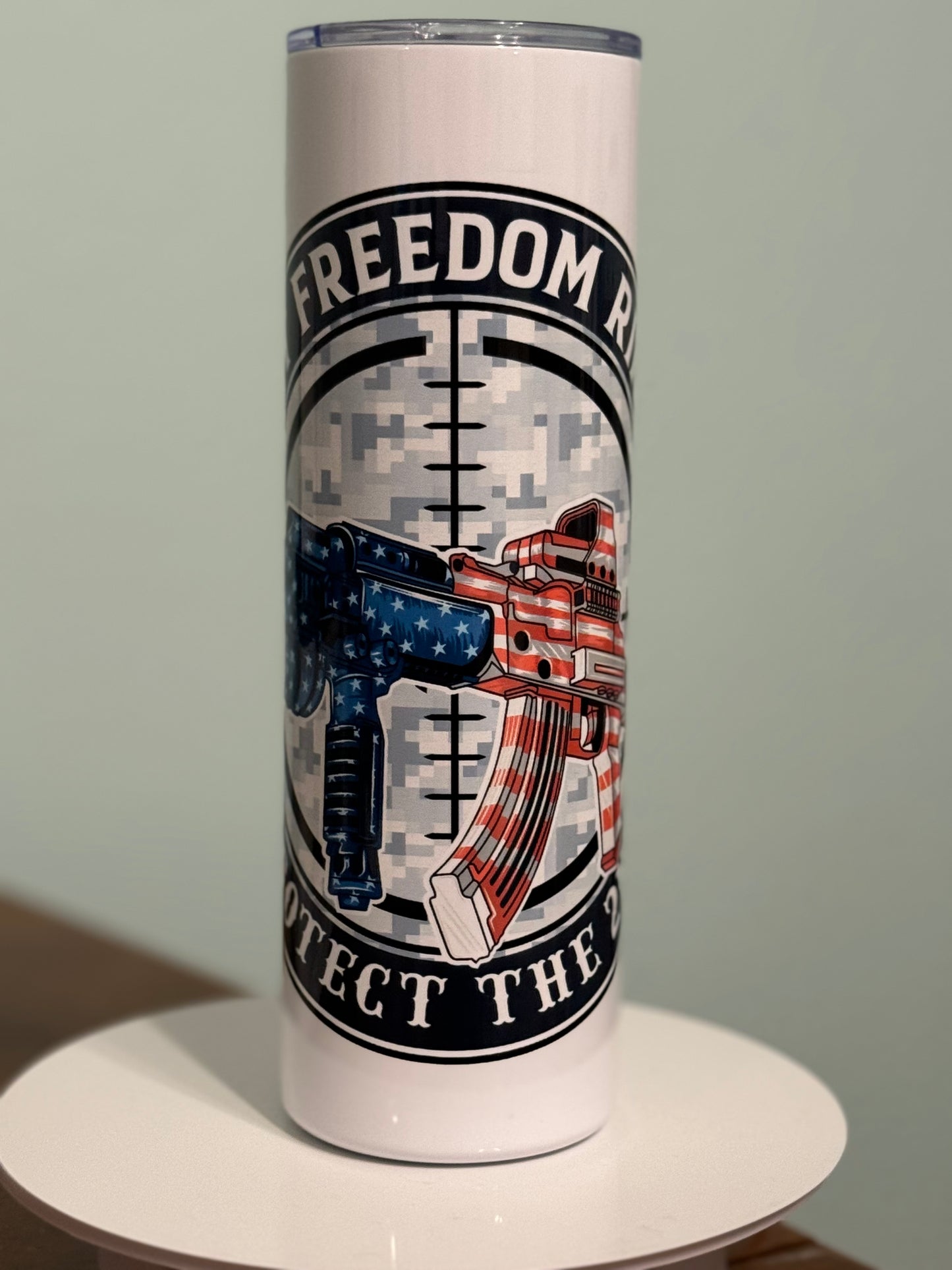 Let Freedom Ring Tumbler