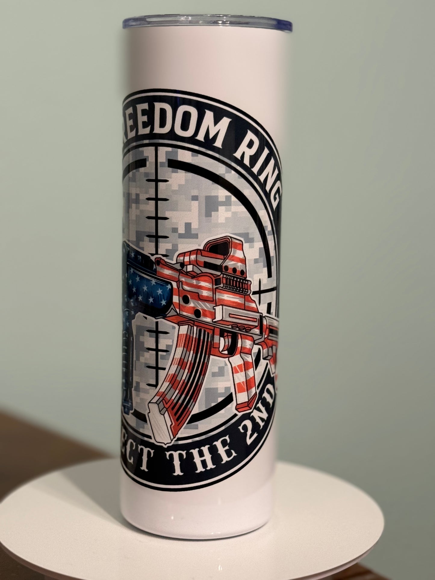 Let Freedom Ring Tumbler