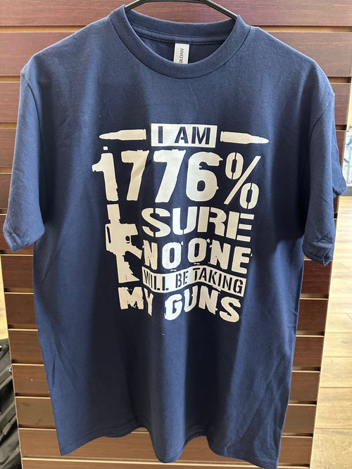 1776 Firearm Novelty Tee Shirt