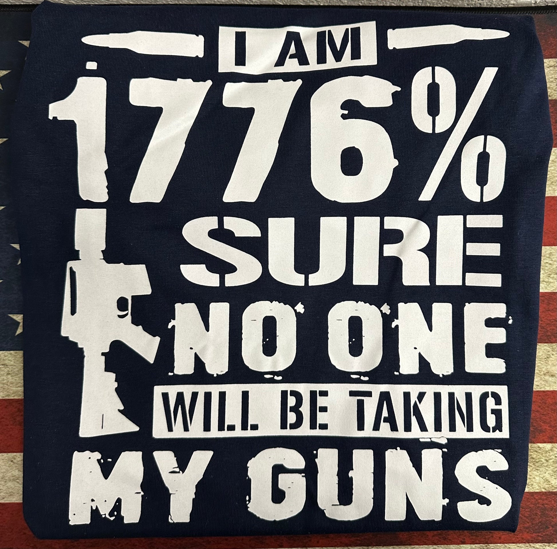 1776 Firearm Novelty Tee Shirt