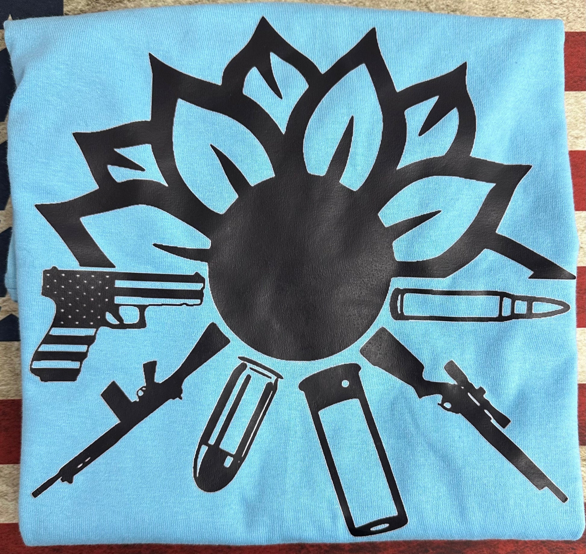 Sunflower Bullet Novelty Tee Shirt