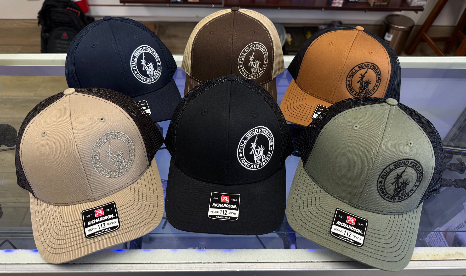 Full Send Firearms Cap