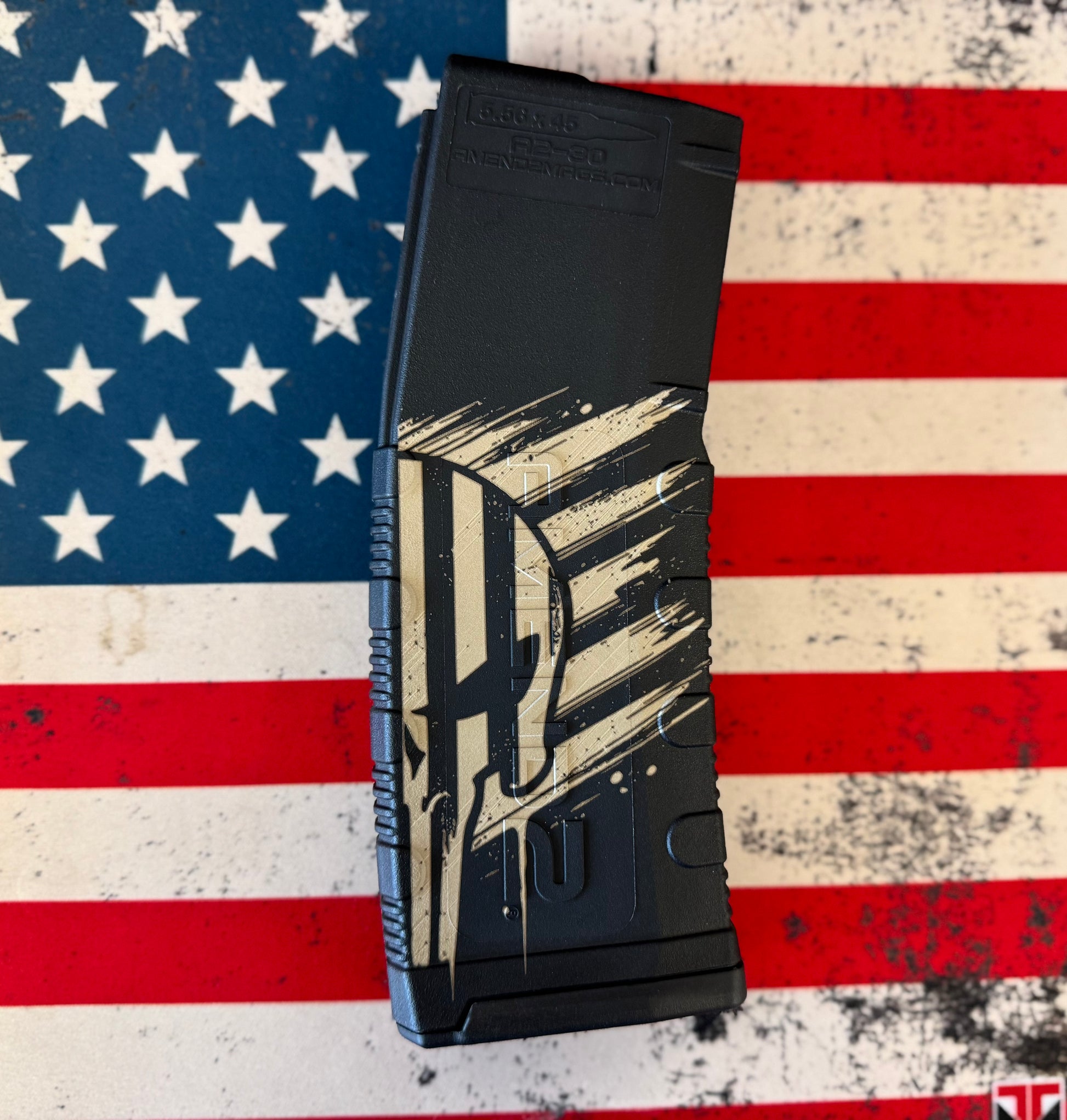 Engraved Amend 2 - AR 556/223 Magazine