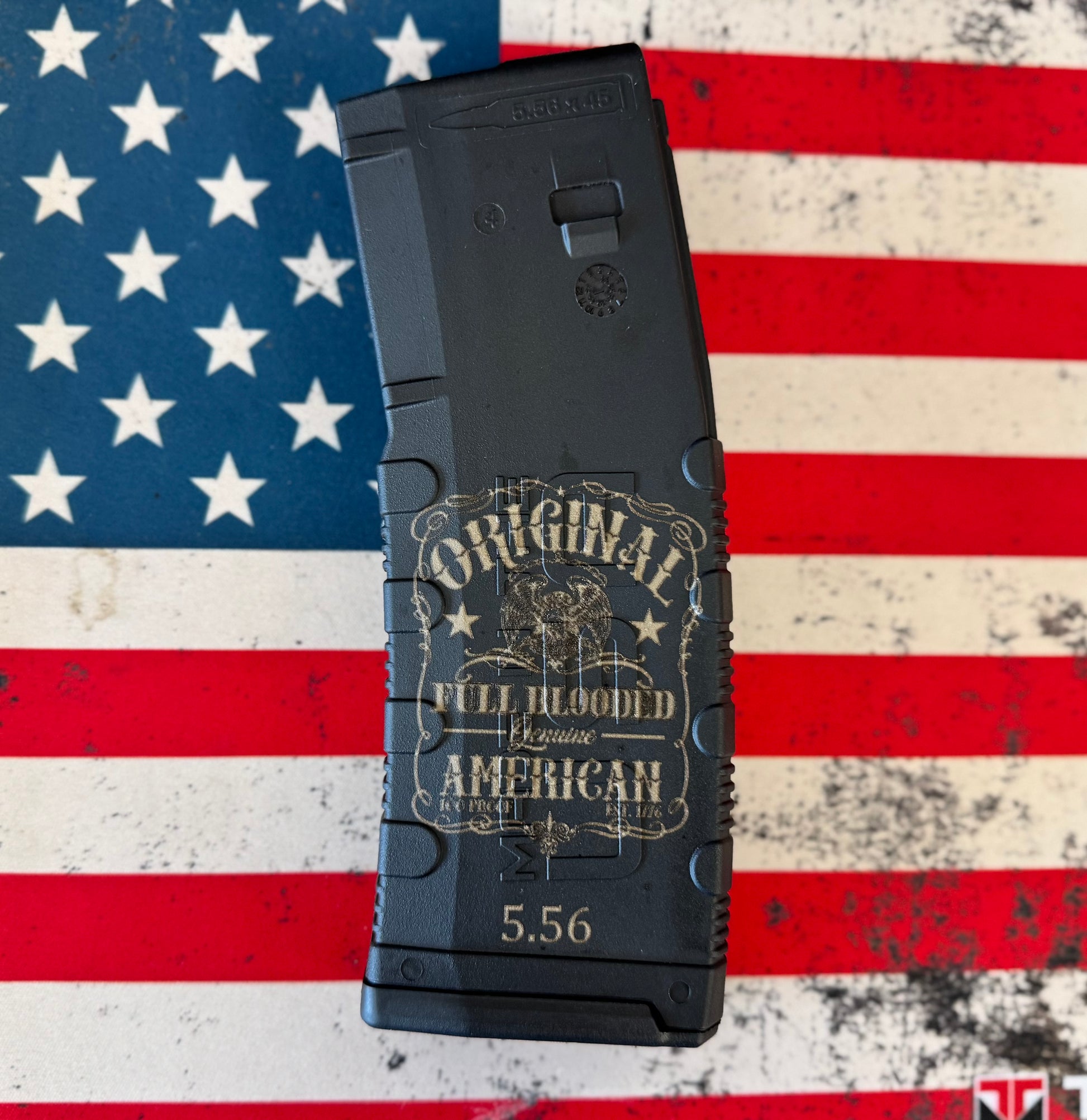 Engraved Amend 2 - AR 556/223 Magazine