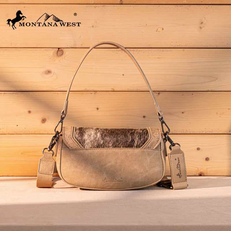 Montana West Cowhide Shoulder Bag