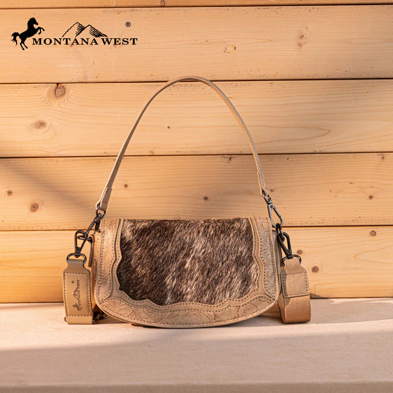 Montana West Cowhide Shoulder Bag