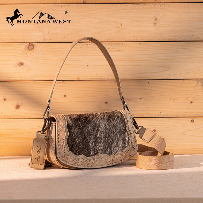 Montana West Cowhide Shoulder Bag