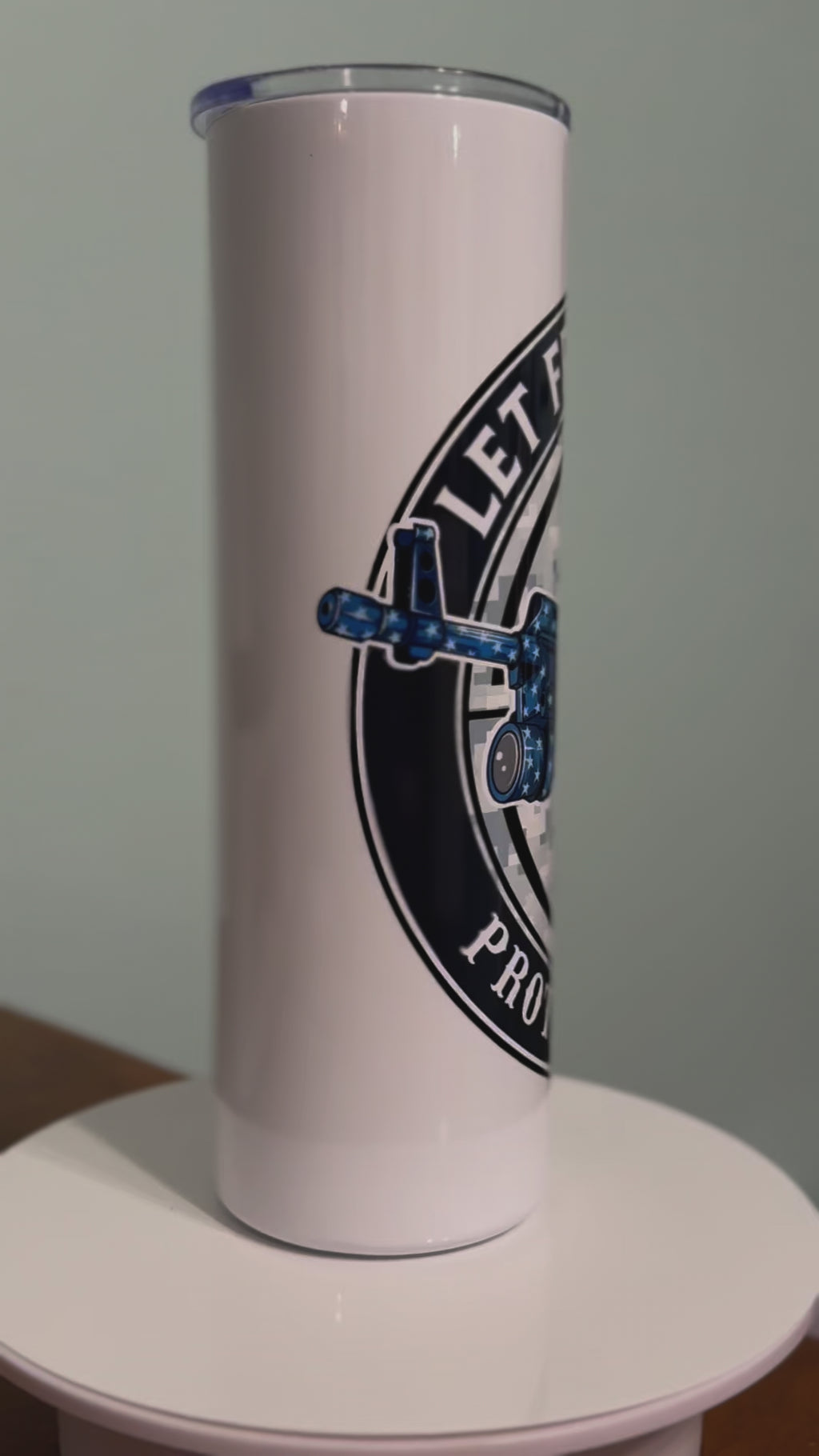 Let Freedom Ring Tumbler